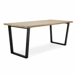 Lana Lankkupöytä Tammikannella - Metallijaloilla - Mari-Kaluste