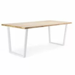 Lana Lankkupöytä Saarnikannella - Metallijaloilla - Mari-Kaluste