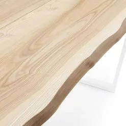 Lana Lankkupöytä Saarnikannella - Puujaloilla - Mari-Kaluste 5 Lana Lankkupöytä Saarnikannella - Puujaloilla - Mari-Kaluste -Huonekalu kauppa Ash table Lana antique metwhitelegs 3 huge 1 1