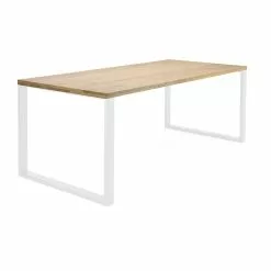 Edna Lankkupöytä Tammikannella Metallijaloilla - Mari-Kaluste