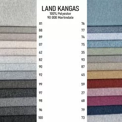 Piazza Avokulmasohva - Land Kankaalla - Mari-Kaluste -Huonekalu kauppa Land kangas 2