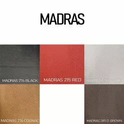 Slimline Lepotuoli - Mari-Kaluste -Huonekalu kauppa Madras nahka varit 2 5