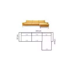 Plaza Divaanisohva 334cm - Mari-Kaluste 7 Plaza Divaanisohva 334cm - Mari-Kaluste -Huonekalu kauppa Mitat