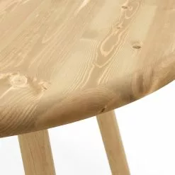Olivia Pyöreä Lankkupöytä Mäntykannella ø115 Cm - Mari-Kaluste -Huonekalu kauppa Olivia round pine lahi