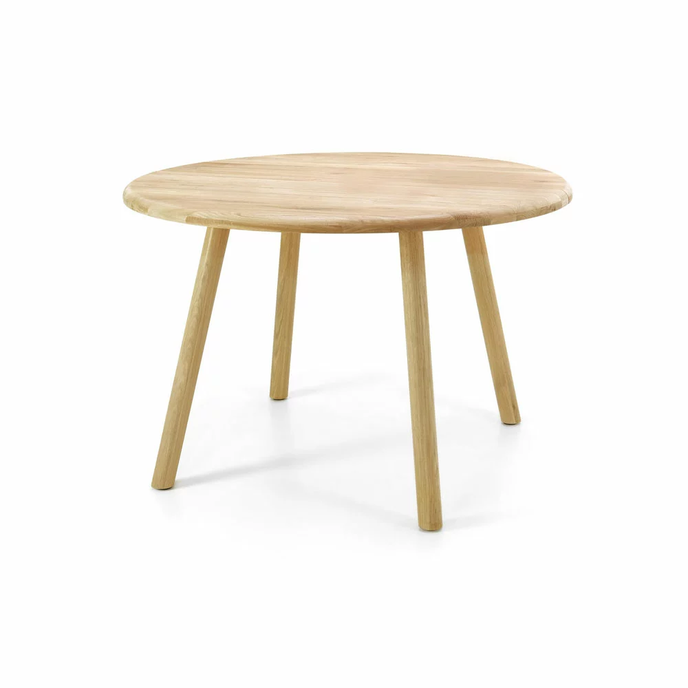 Olivia Pyöreä Lankkupöytä Tammikannella, ø115 Cm - Mari-Kaluste 4 Olivia Pyöreä Lankkupöytä Tammikannella, ø115 Cm - Mari-Kaluste - Image 4