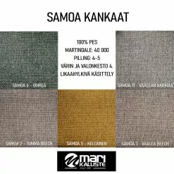 City 3-istuttava Sohva - Mari-Kaluste -Huonekalu kauppa Samoa kankaat