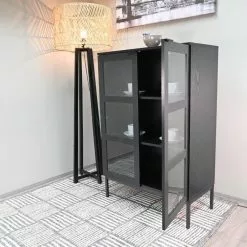 Siera Korkea Lasiovikaappi - Mari-Kaluste 10 Siera Korkea Lasiovikaappi - Mari-Kaluste -Huonekalu kauppa Siera lasiovikaappi korkea Tenstar 3