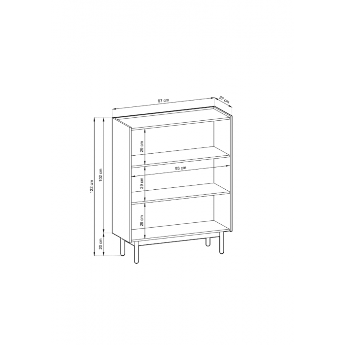 Bohox Kaappi 97cm - Mari-Kaluste 5 Bohox Kaappi 97cm - Mari-Kaluste - Image 5