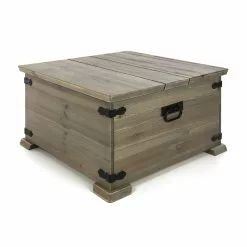 Linnea Arkkupöytä 80x80cm - Mari-Kaluste -Huonekalu kauppa chest grey
