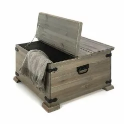 Linnea Arkkupöytä 80x80cm - Mari-Kaluste -Huonekalu kauppa chest grey 2
