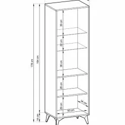 Dumont Vitriini - Mari-Kaluste -Huonekalu kauppa dumont vitriini mittakuva
