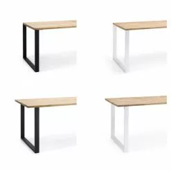 Edna Pöytä Mäntykannella - Metallijaloilla - Mari-Kaluste -Huonekalu kauppa edna11