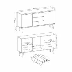 Jasmin Senkki 160cm - Mari-Kaluste 5 Jasmin Senkki 160cm - Mari-Kaluste -Huonekalu kauppa jasmin senkki 2
