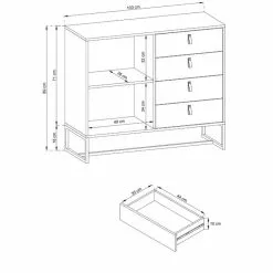 Kero Senkki 103cm - Mari-Kaluste 8 Kero Senkki 103cm - Mari-Kaluste -Huonekalu kauppa kero senkki 103 2