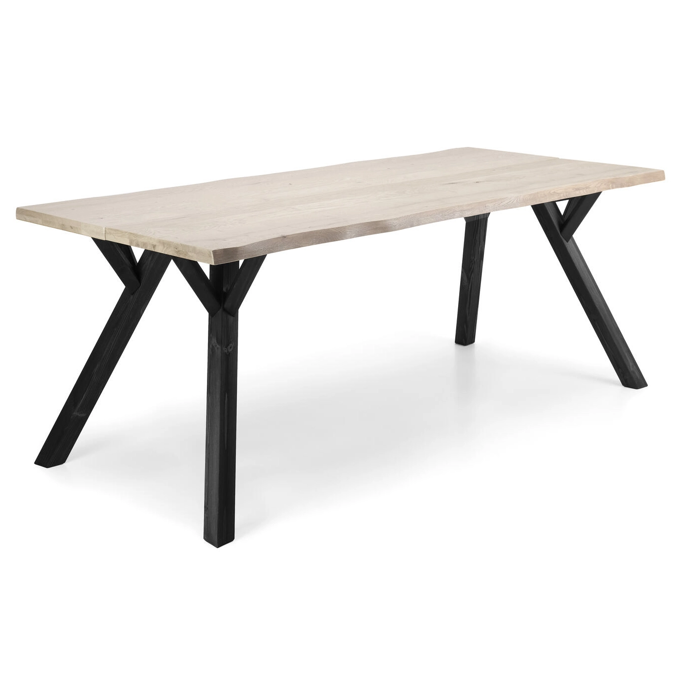 Lana Lankkupöytä Saarnikannella - Puujaloilla - Mari-Kaluste 1 Lana Lankkupöytä Saarnikannella - Puujaloilla - Mari-Kaluste