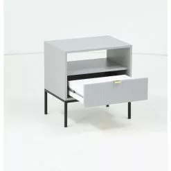 Latte Yöpöytä - Mari-Kaluste 9 Latte Yöpöytä - Mari-Kaluste -Huonekalu kauppa latte harmaa yopoyta6