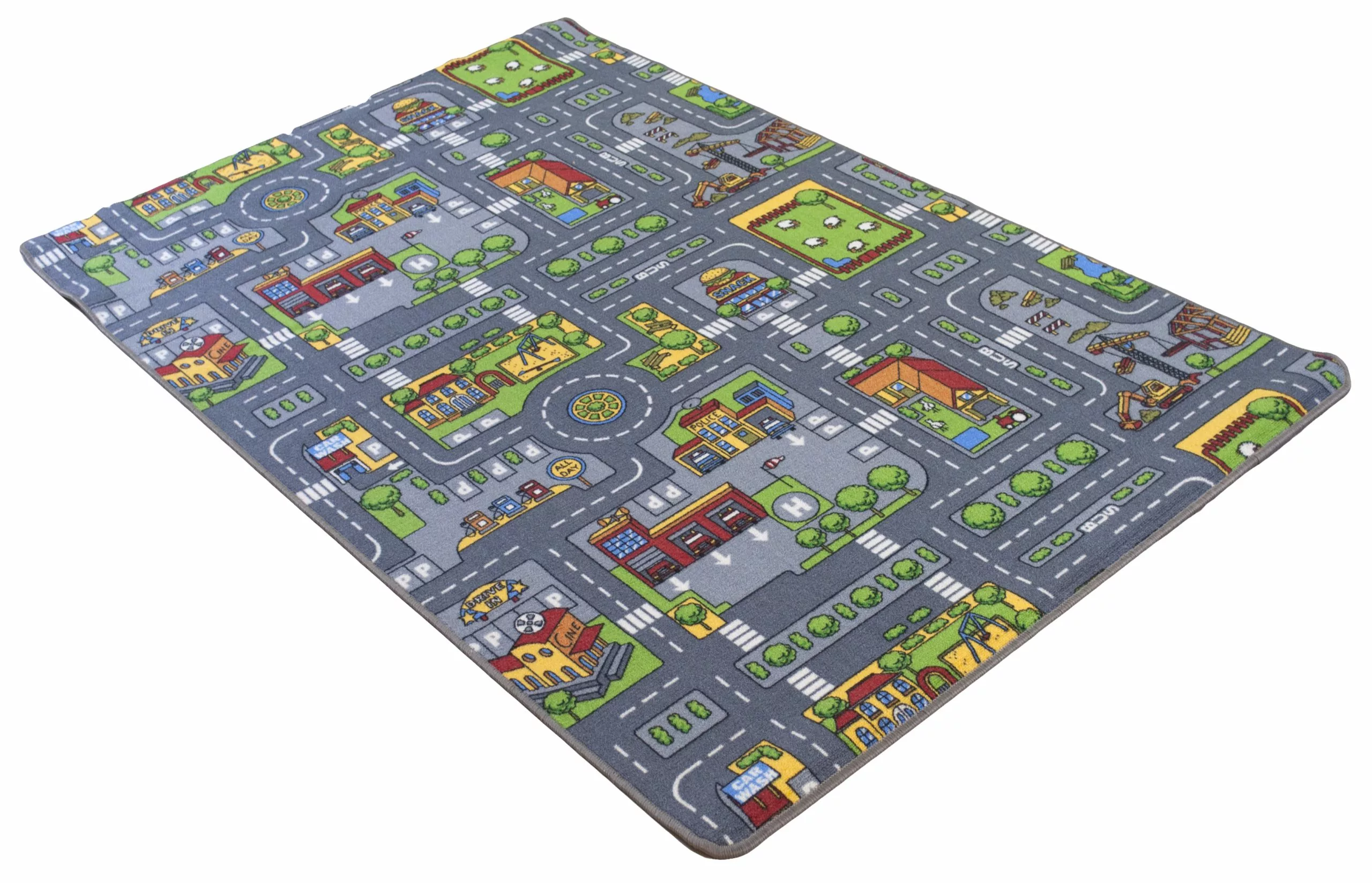 Liikennematto - Harmaa - Mari-Kaluste 1 Liikennematto - Harmaa - Mari-Kaluste