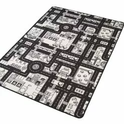 Edessä 32 Liikennematto - Musta/valkoinen - Mari-Kaluste