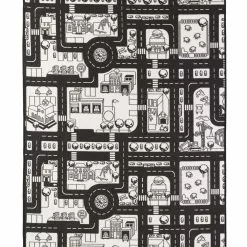 Edessä -Huonekalu kauppa liikennematto mustavalkoinen kuosikuva scaled 1
