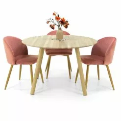 Palma Pyöreä Tammipöytä ø115 Cm - Mari-Kaluste