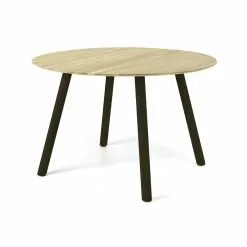 Palma Pyöreä Tammipöytä ø115 Cm - Mari-Kaluste -Huonekalu kauppa palma tammi pyorea musta