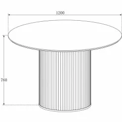 Verso-pöytä Ø120cm - Mari-Kaluste -Huonekalu kauppa verso rp tekninen