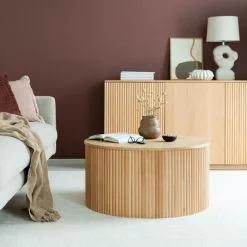 Verso-sohvapöytä Ø80cm - Mari-Kaluste